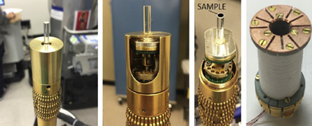 Messung der AC-magnetischen Suszeptibilität bei 50 mK