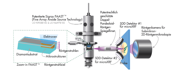 AttoMap – Analytisches µXRF-Mikroskop - Funktionsprinzip