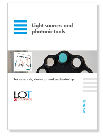 Katalog: Light sources & photonic tools