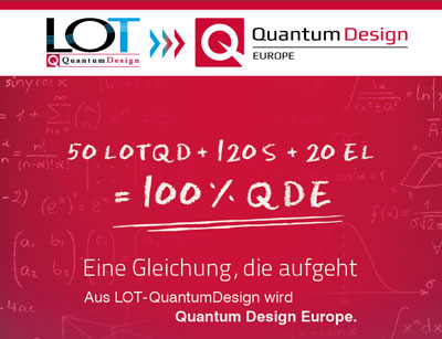 Neuer Name: Quantum Design Europe