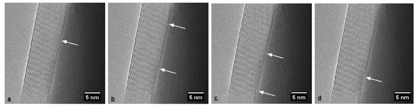 Time-resolved carbon layer growth