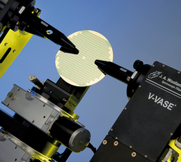 New UV-/IR-fiber for spectral ellipsometer VASE
