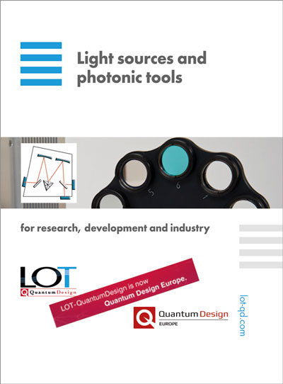 Light sources and photonic tools catalogue