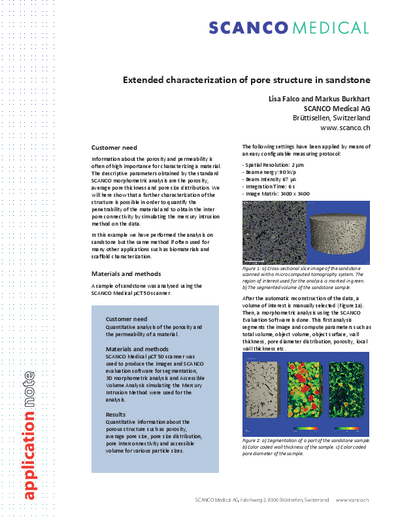 Application Note: Materials Characterization