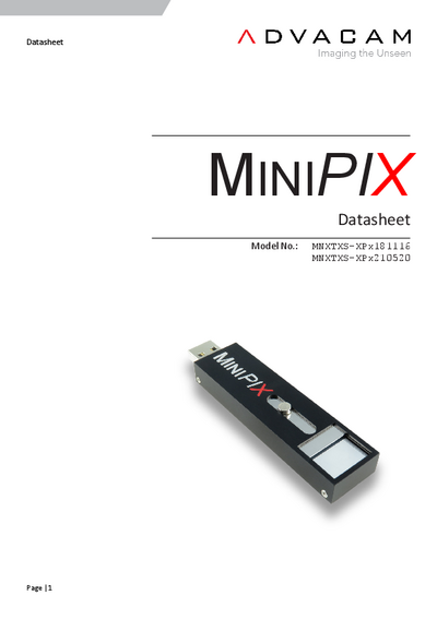 MiniPIX Datasheet