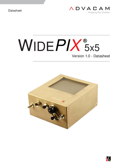 WidePIX 5x5 Datasheet