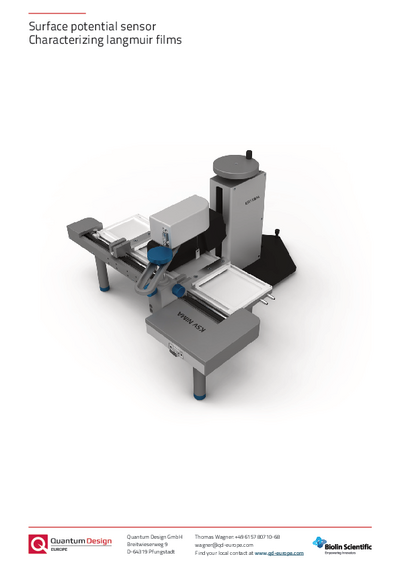 Surface potential sensor