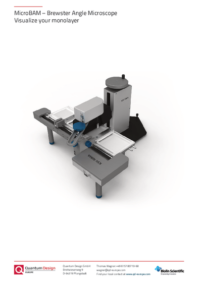 Brewster Angle Microscope MicroBAM