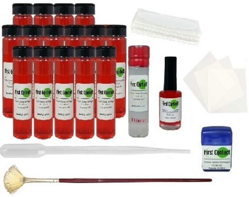 Lens cleaning - Red First Contact InterMax Kit All-Inclusive Kit