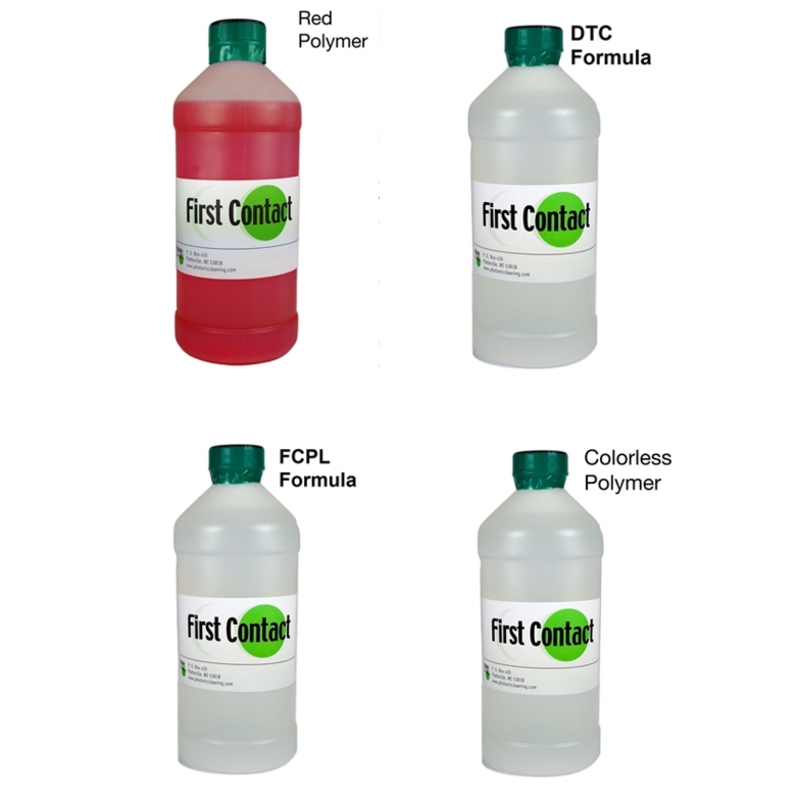 Optics cleaning - FCBB First contact Bulk Bottles: 500 ml 1000 ml polymer or spray
