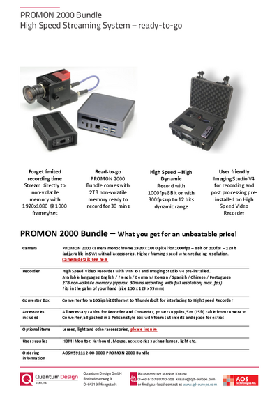Promon 2000 bundle
