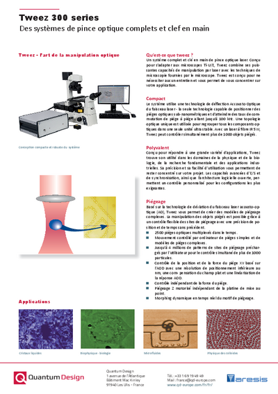 Brochure Tweez300