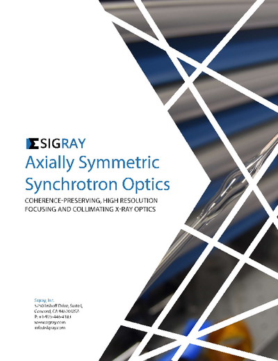 Synchrotron Optics - Sigray