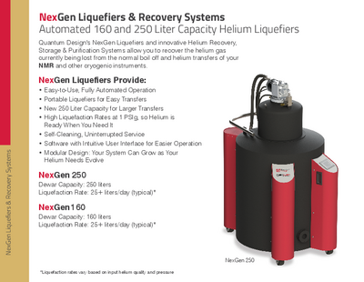 Liquefier recovery systems for NMR labs