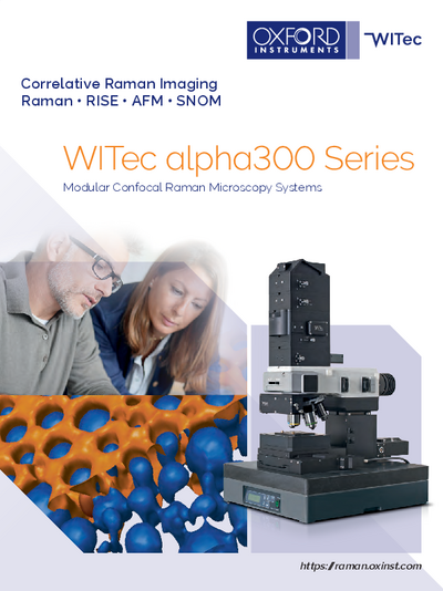 WITec Alpha300 Series Brochure