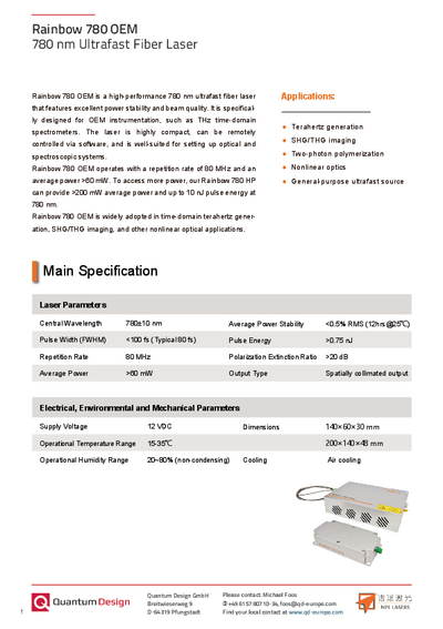 Rainbow 780 OEM