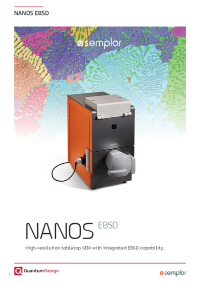 Semplor NANOS EBSD