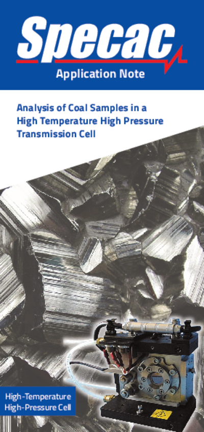 Analysis of Coal Samples in a HTHP Cell