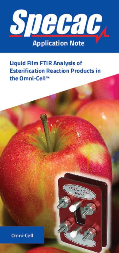 Liquid Film FTIR Analysis of Esterification Reactions
