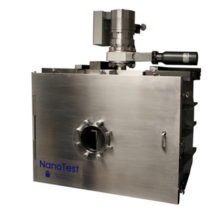 High-temperature nanoindentation of tungsten