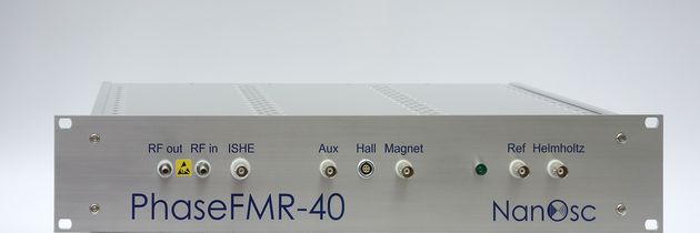 Current research with NanOsc's FMR spectrometer