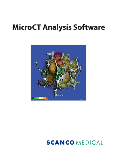 Software: micro-CT Analysis