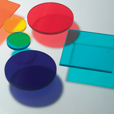 Colored glass filters