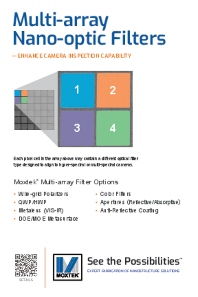Multi-array Nano-optic Filters