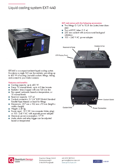 Liquid cooling system EXT-440