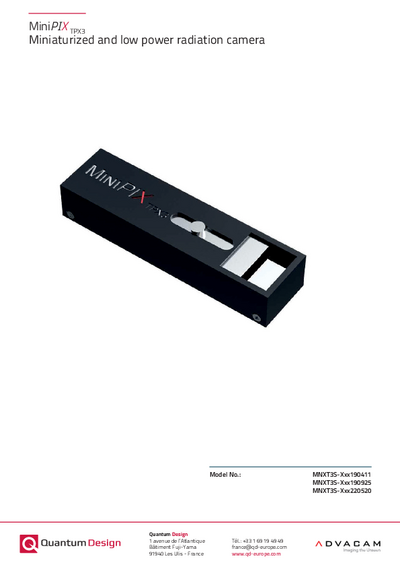 MiniPIX TPX3