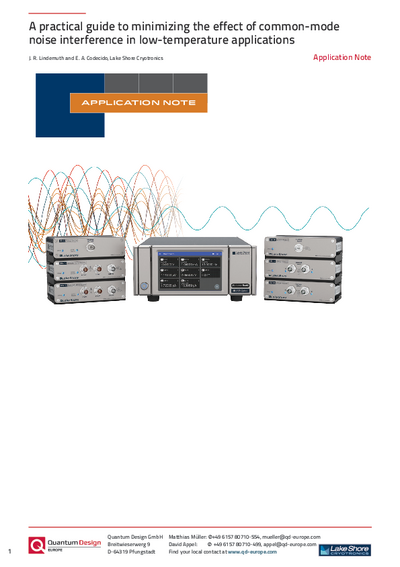 AppNote Common mode noise interference